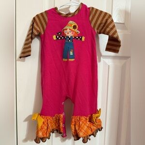 Ricrac & Ruffles Scarecrow Romper